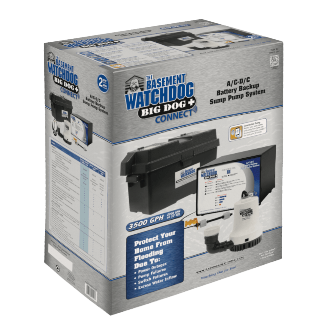 The Basement Watchdog Big Dog CONNECT in Retail Carton