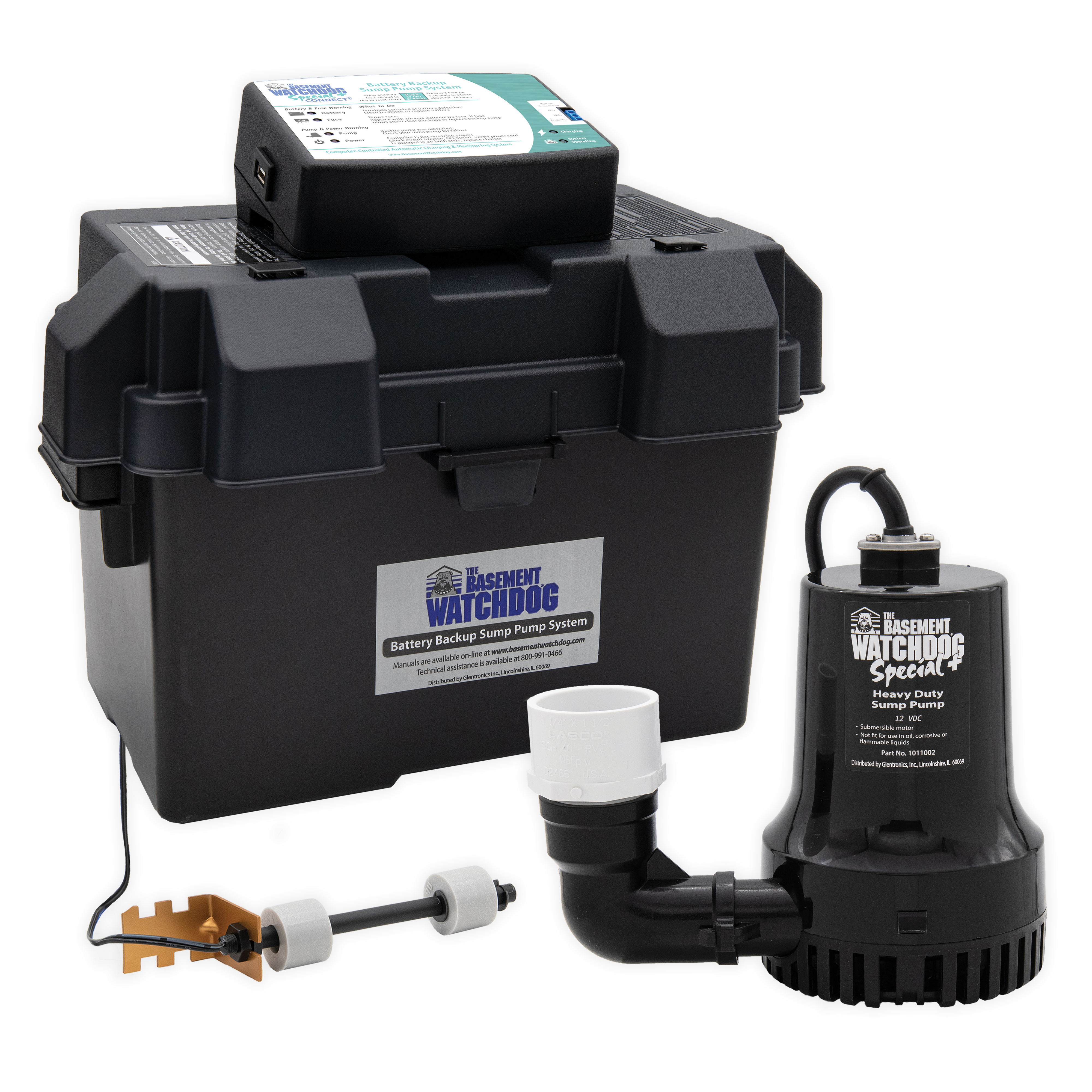 The Basement Watchdog Special Battery Backup Sump Pump System
