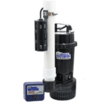 The Basement Watchdog BWT050 ½ HP AC primary pump with Dual Float Switch and controller