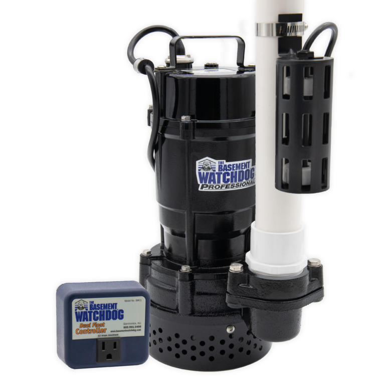 The Basement Watchdog BWT075 Primary Pump with Dual Float Switch and Controller