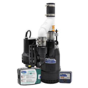The Basement Watchdog Big Combo (CITS-50) with backup and primary pump controllers