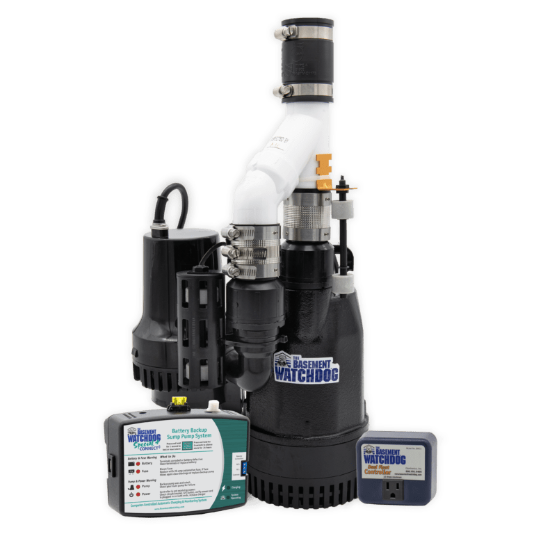 The Basement Watchdog Big Combo (CITS-50) with backup and primary pump controllers