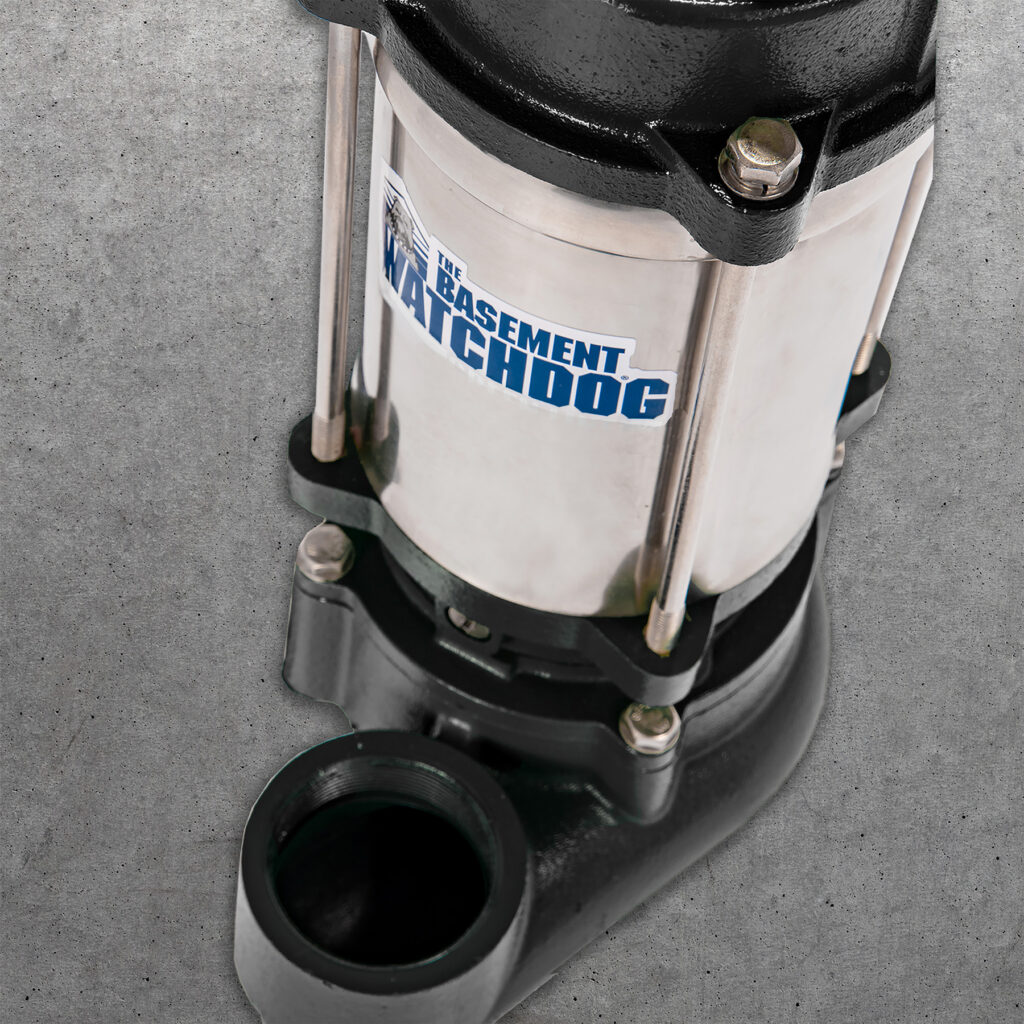 The Basement Watchdog BWSS100 1-HP AC sump pump is made of top-quality materials, which make the pump highly reliable and long-lasting