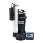 The Basement Watchdog BWT050 AC primary sump pump with Dual Float Switch and controller