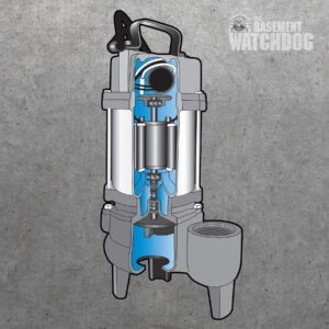 The Basement Watchdog BWSS100 primary sump pump is built to last with top-quality internal components