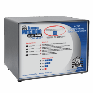 On the Big Dog, press and hold the reset button continuously for approximately 5 seconds to silence the alarm for 24 hours
