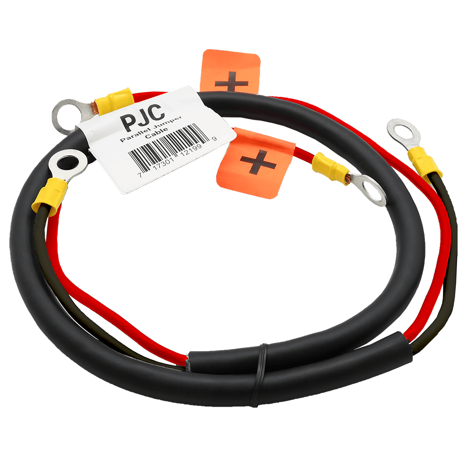 The Basement Watchdog Parallel Jumper Cable (PJC) tightly coiled